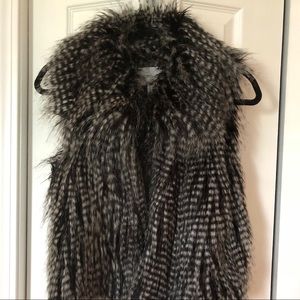 Faux Fur BCBG vest